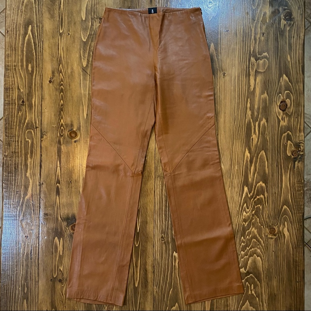 Vintage Byte by Tesso genuine leather pants